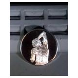 1.26 oz. sterling silver Genius of Michelangelo