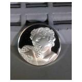 1.26 oz. sterling silver Genius of Michelangelo