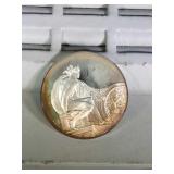 1.28 oz. sterling silver Genius of Michelangelo