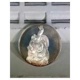 1.30 oz. sterling silver Genius of Michelangelo