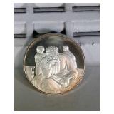 1.32 oz. sterling silver Genius of Michelangelo
