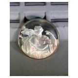1.25 oz. sterling silver Genius of Michelangelo
