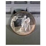 1.25 oz. sterling silver Genius of Michelangelo