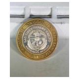 .999 fine silver $10 gaming token