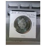2015 1 oz. .999 fine silver Australian Spider