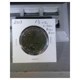 2013 1 & half oz. .999 fine silver Can. Polar Bear
