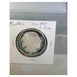 1 oz. .999 fine silver Buffalo