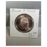 1 oz. .999 fine silver Donald J. Trump