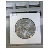 2016 1 oz. .999 fine silver American Silver Eagle