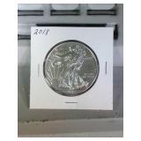 2018 1 oz. .999 fine silver American Silver Eagle