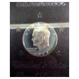 1973 silver Proof Ike Dollar