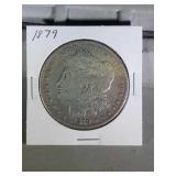 1879 Morgan Silver Dollar