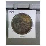 1881 Morgan Silver Dollar