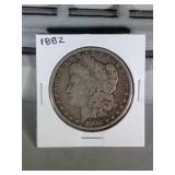 1882 Morgan Silver Dollar