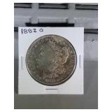 1882 O Morgan Silver Dollar