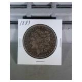 1883 Morgan Silver Dollar
