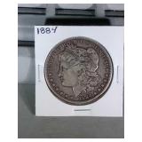 1884 Morgan Silver Dollar