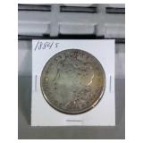 1884 S Morgan Silver Dollar