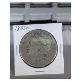 1885 O Morgan Silver Dollar
