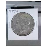 1889 O Morgan Silver Dollar