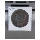 1890 Morgan Silver Dollar