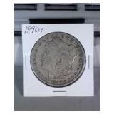 1890 O Morgan Silver Dollar