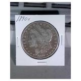 1890 S Morgan Silver Dollar