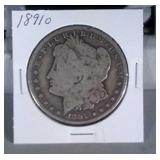 1891 O Morgan Silver Dollar