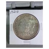 1921 D Morgan Silver Dollar
