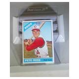 1966 Topps Pete Rose baseball card