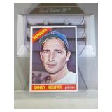1966 Topps Sandy Koufax baseball card