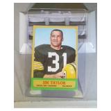 1963 Topps Jim Taylor football card
