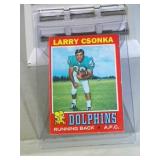 1971 Topps Larry Csonka football card