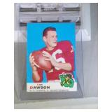 1969 Topps Len Dawson football card