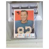 1959 Topps Raymond Berry football card