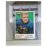 1959 Topps Bobby Layne football card