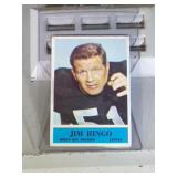 1964 Philadelphia Jim Ringo Packers card