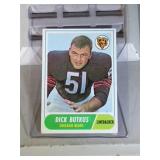 1968 Topps Dick Butkus football card