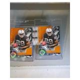 Lot of 2 2015 Platinum refractor Amari Cooper
