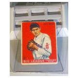 1933 Goudey Guy Bush baseball card
