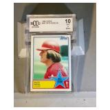 1983 Topps Pete Rose graded mint 10