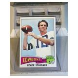 1975 Topps Roger Staubach football card