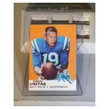 1969 Topps Johnny Unitas football card