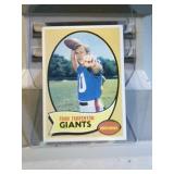 1970 Topps Fran Tarkenton football card