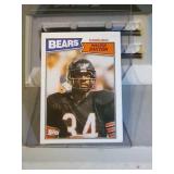 1987 Topps Walter Payton football card