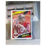 1984 Topps Joe Montana football card
