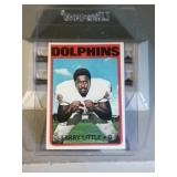 1972 Topps Larry Little football card rookie