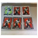 Lot of 6 Jay Ajayi rookie cards
