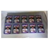 Lot of 10 1989 Donruss Curt Schilling rookie cards