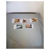 lot of 5 1997 MNH Great Lakes and WI stamps